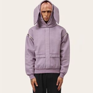 Drop Dead Test Rabbit Hoodie